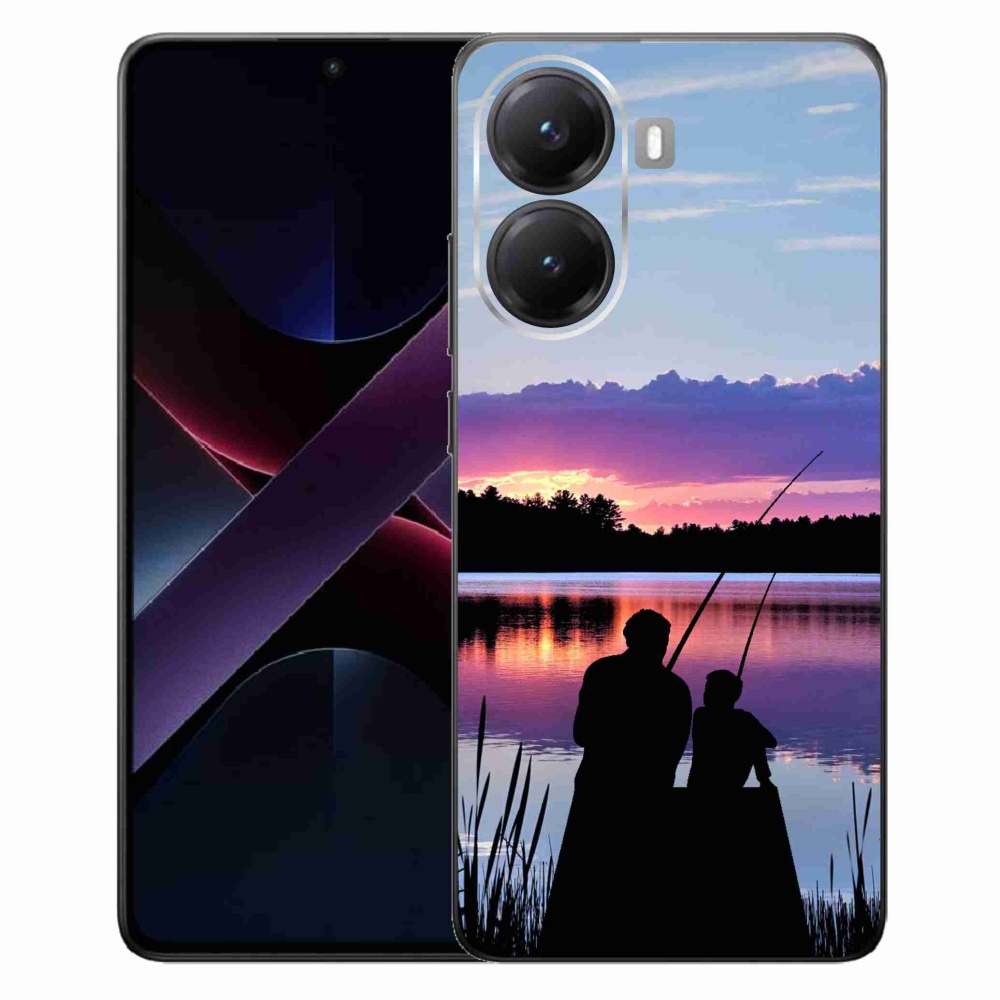 Gelový kryt mmCase na Xiaomi Poco X7 Pro 5G - rybaření 2