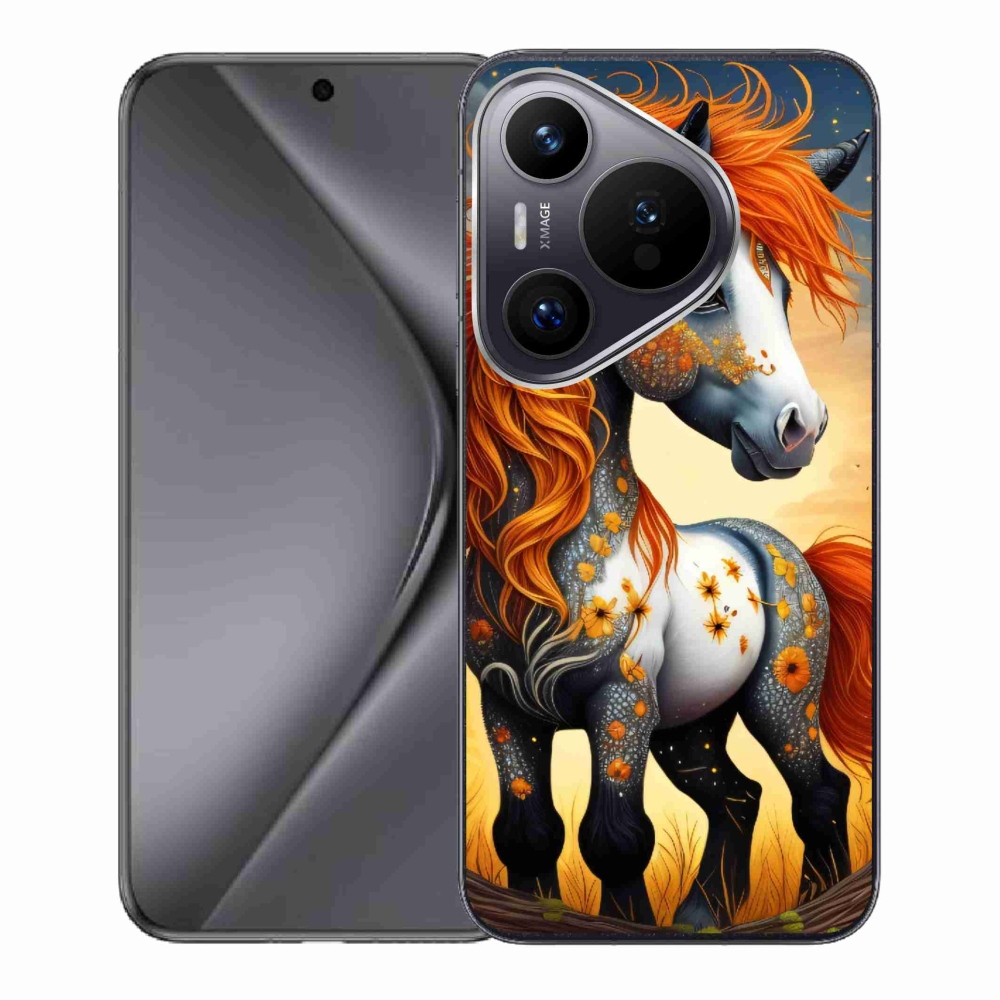 Gelový kryt mmCase na Huawei Pura 70 - barevný poník