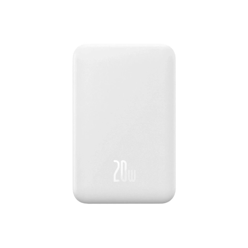 Baseus Magnetická Powerbanka 20000mAh 20W White