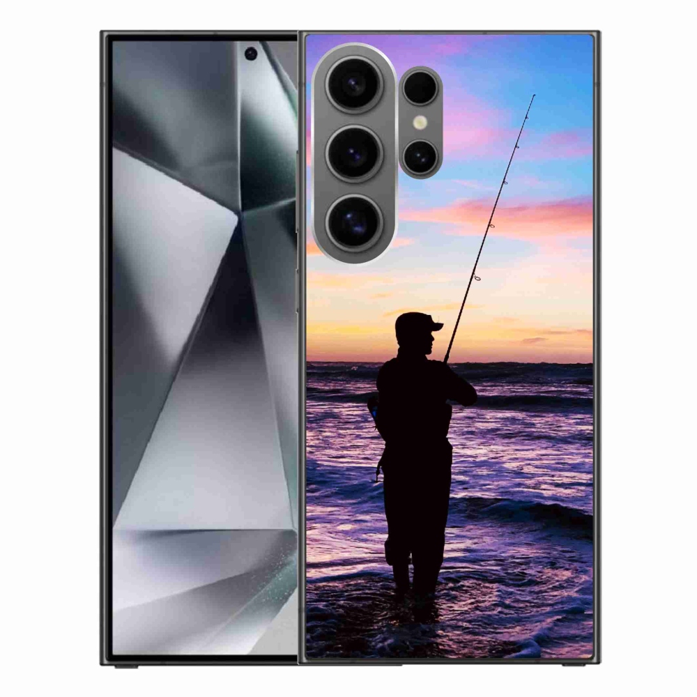 Gelový kryt mmCase na Samsung Galaxy S24 Ultra - rybaření 1