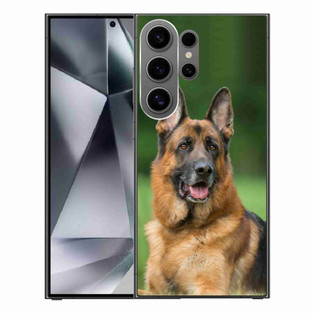 Gelový kryt mmCase na Samsung Galaxy S24 Ultra - německý ovčák
