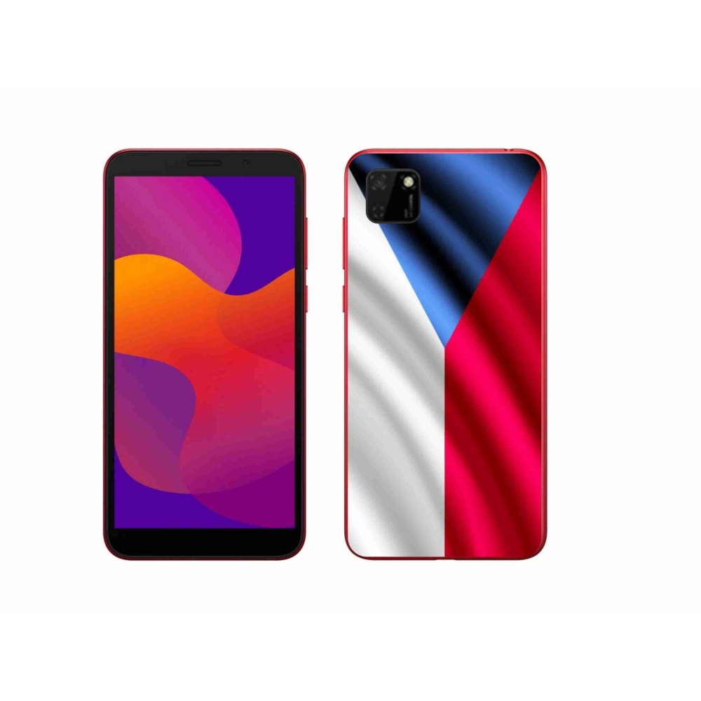Gelový kryt mmCase na mobil Honor 9S - česká vlajka