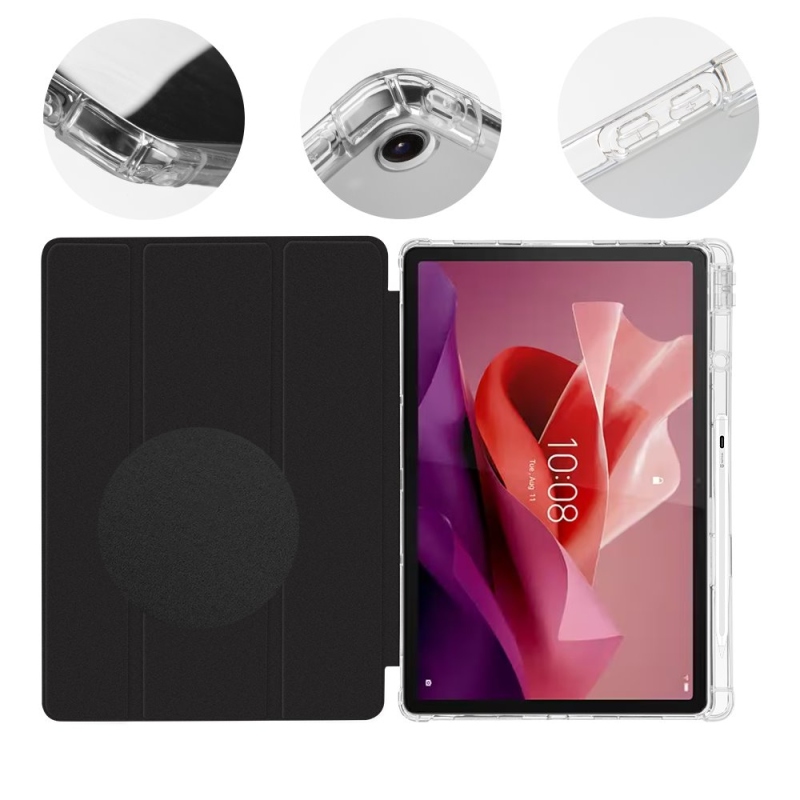 OBAL:ME MistyTab Pouzdro pro Lenovo Tab P12 Black (Bulk)