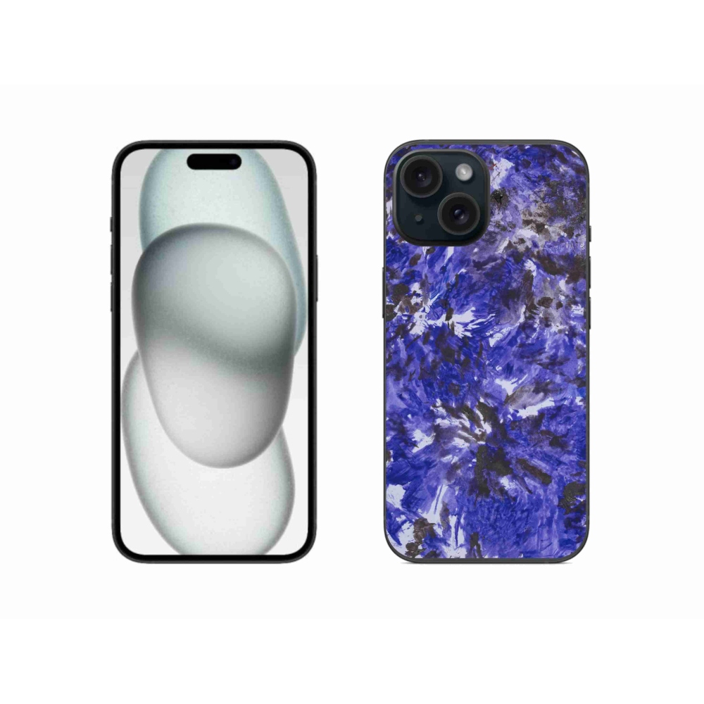 Gelový kryt mmCase na iPhone 15 - abstraktní motiv 13