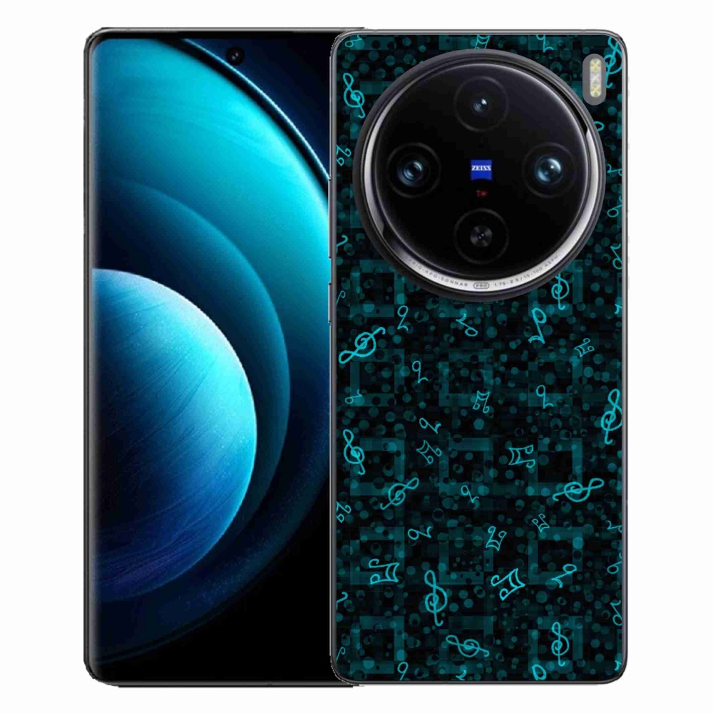 Gelový kryt mmCase na Vivo X100 Pro 5G - noty 1