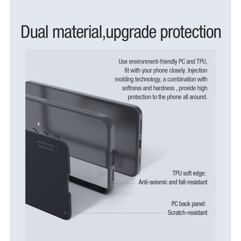 Nillkin Super Frosted PRO Magnetic Zadní Kryt pro Samsung Galaxy S24 Black