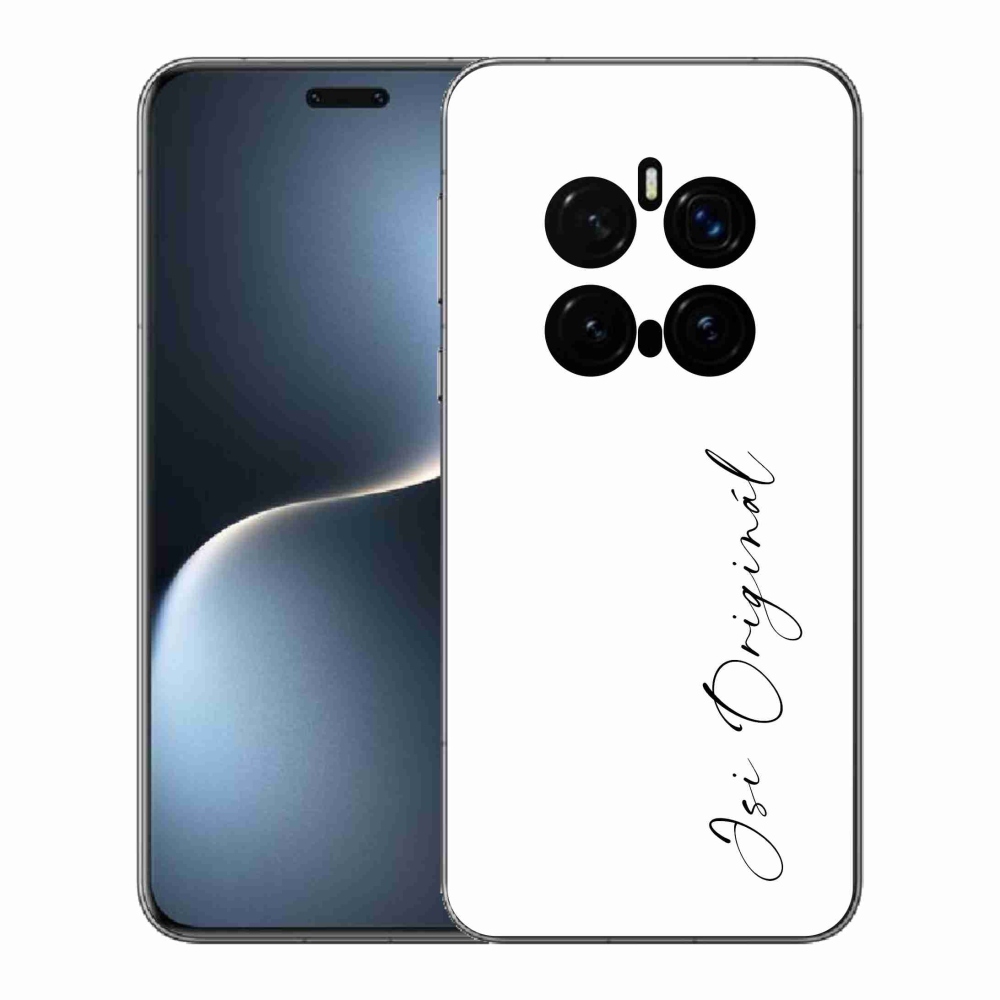 Gelový kryt mmCase na Honor Magic 7 Pro 5G - jsi originál bílé pozadí