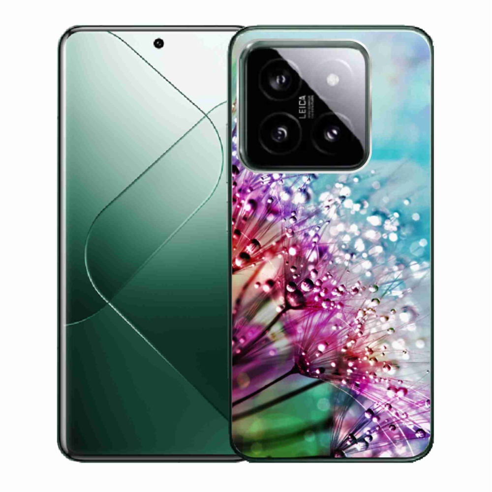 Gelový kryt mmCase na Xiaomi 14 - barevné květy