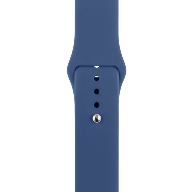 OBAL:ME Silikonový Řemínek pro Apple Watch 42-49mm M-L Blue