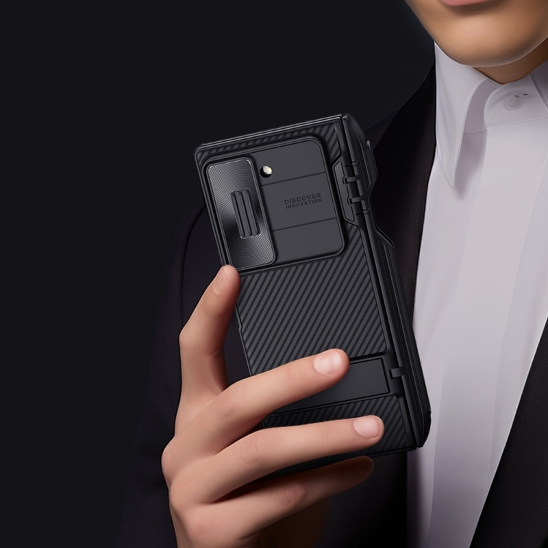 Nillkin CamShield FOLD Slot+Stand Zadní Kryt pro Samsung Galaxy Z Fold 6 Black