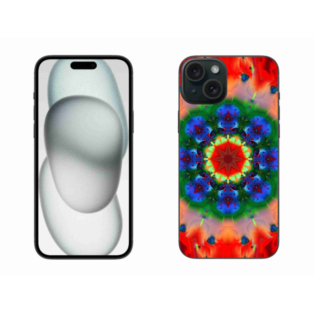 Gelový kryt mmCase na iPhone 15 Plus - abstrakt 5
