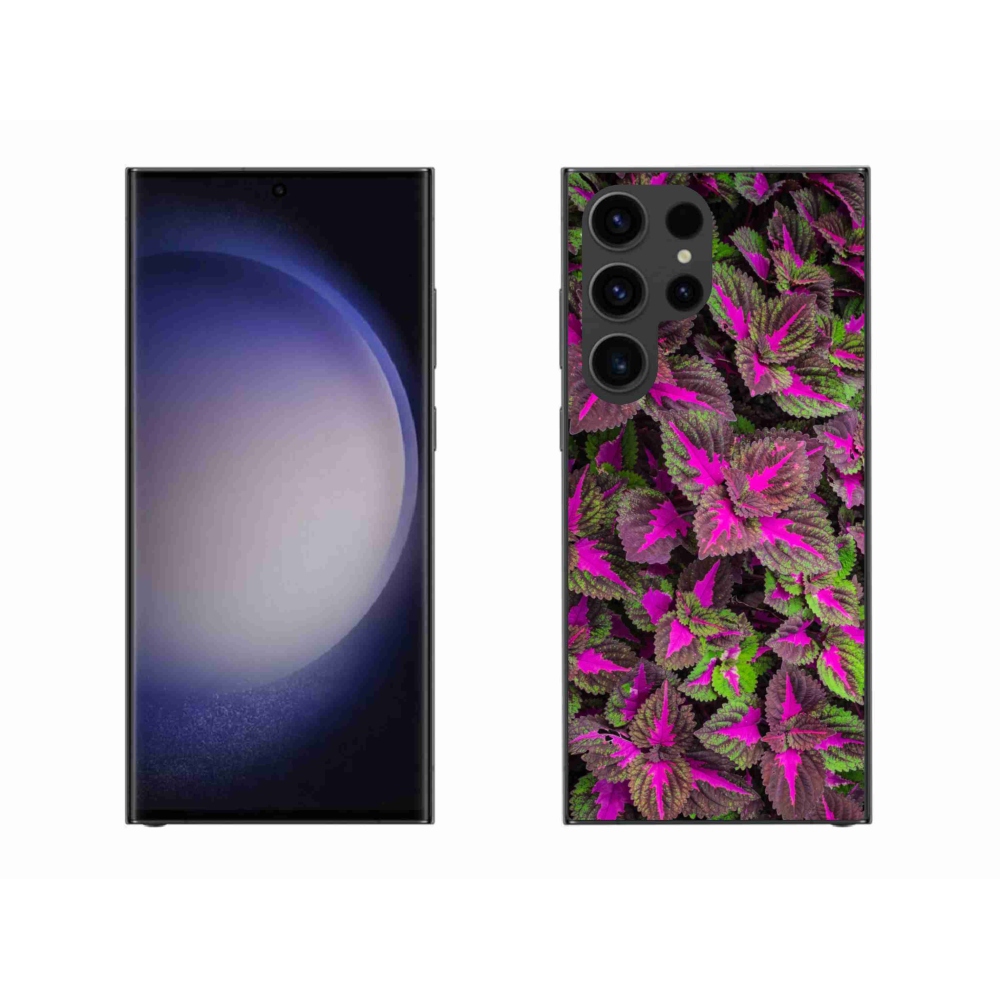 Gelový kryt mmCase na Samsung Galaxy S23 Ultra 5G - květiny 10