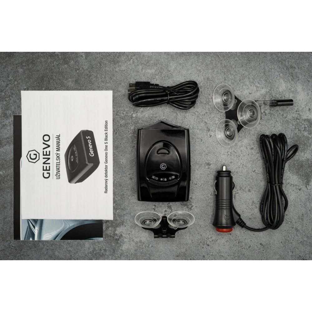 Přenosný pasivní antiradar Genevo ONE S Black Edition