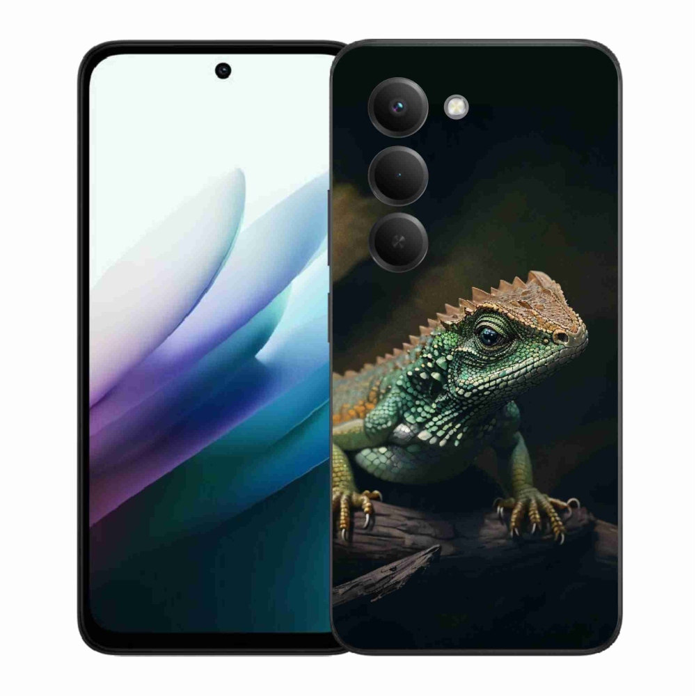 Gelový kryt mmCase na Xiaomi Redmi 15 4G/5G (171mm) - ještěr