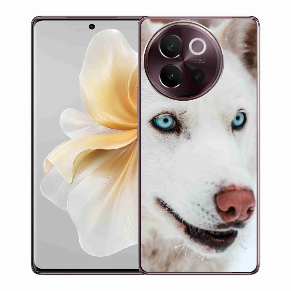Gelový obal mmCase na Vivo V40 Lite 5G - psí pohled