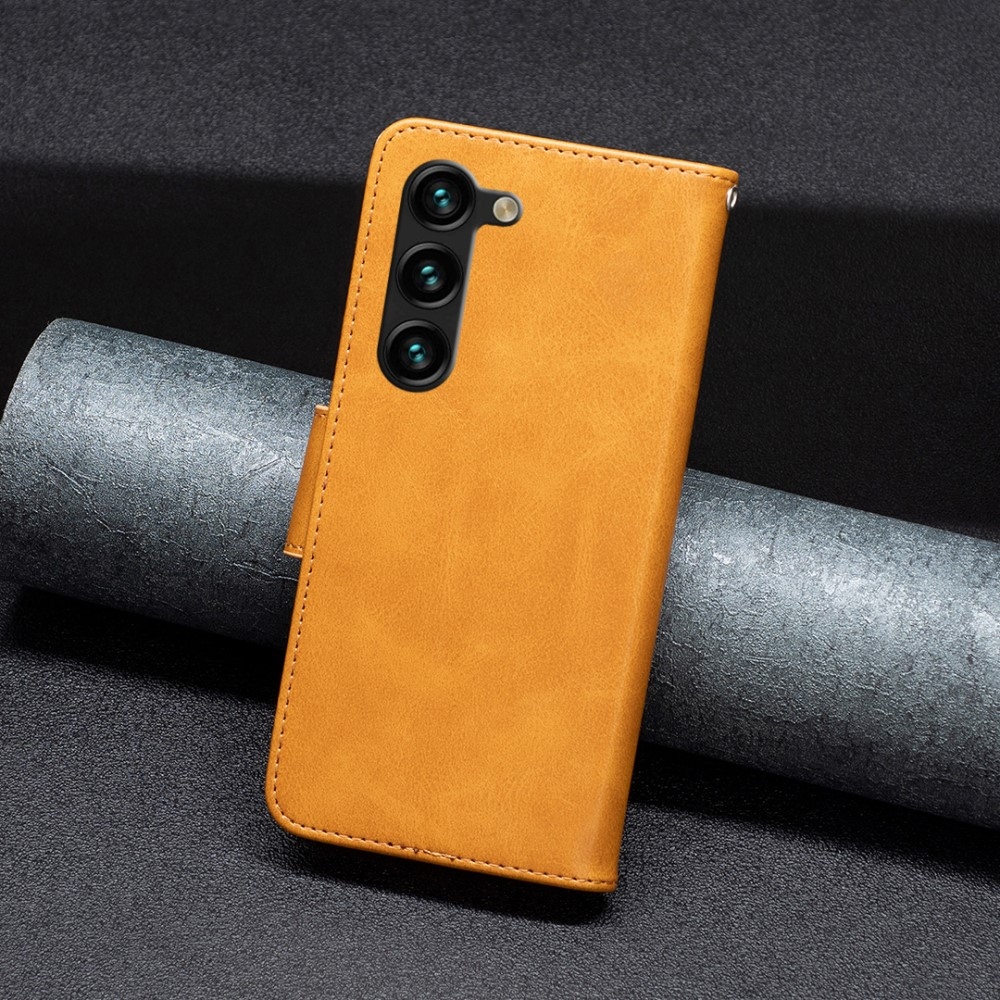 Case knížkové pouzdro na Samsung Galaxy S25+ - žluté