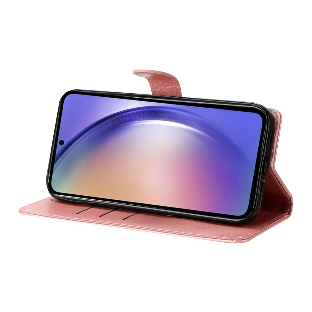 Floralis knížkové pouzdro na Xiaomi 15T Pro - růžovozlaté