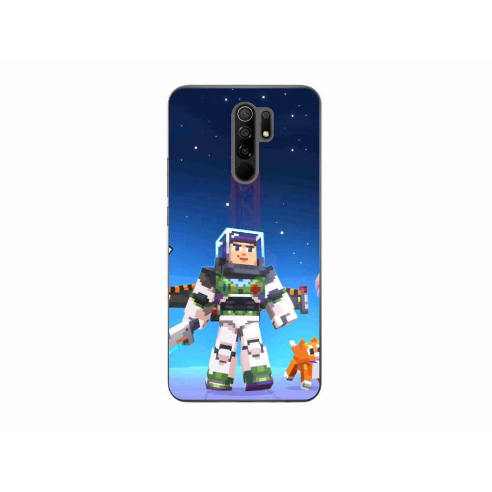 Gelový kryt mmCase na Xiaomi Redmi 9 - minecraft 2
