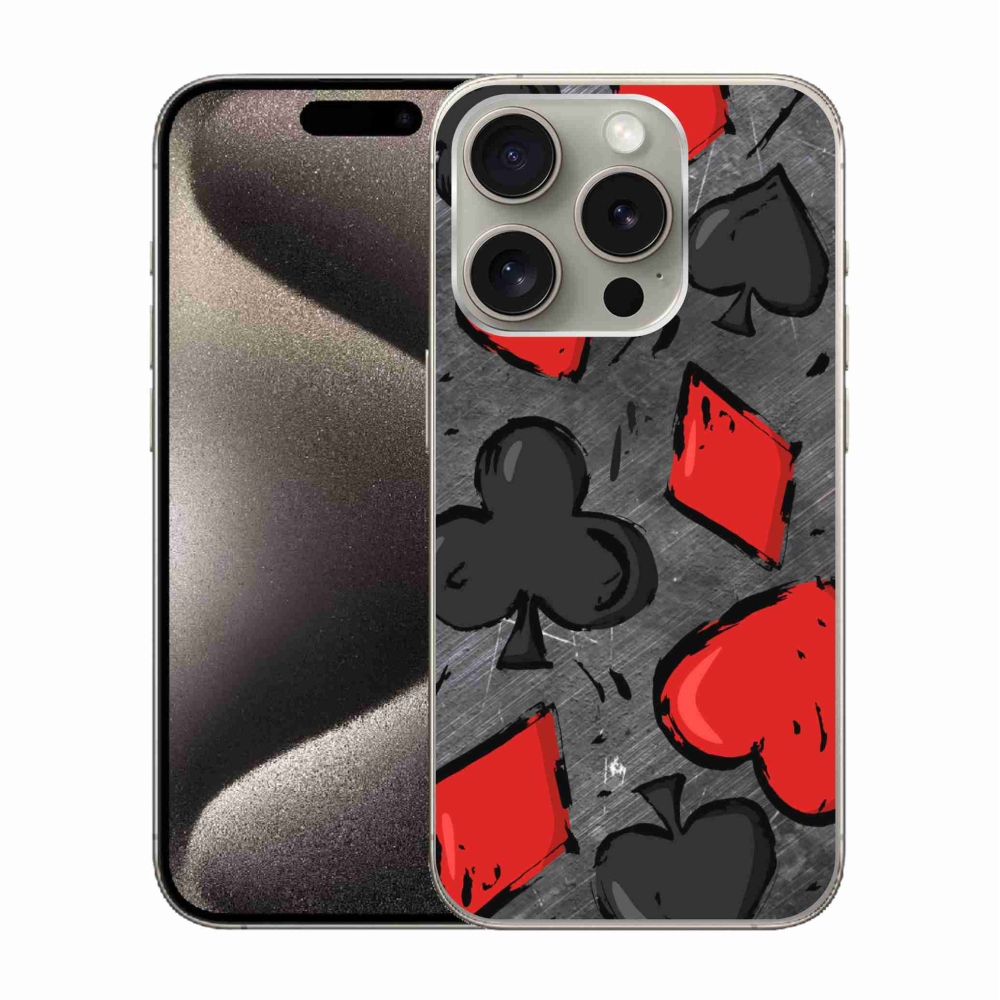 Gelový kryt mmCase na iPhone 15 Pro - karta 1