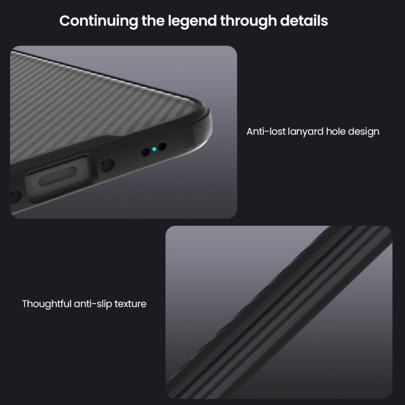 Nillkin CamShield PRO Zadní Kryt pro Samsung Galaxy A37 Transparent Black