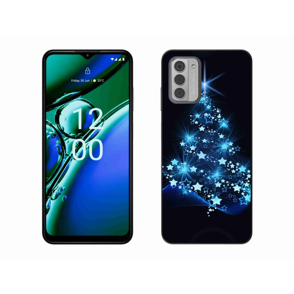 Gelový kryt mmCase na Nokia G42 - vánoční stromek