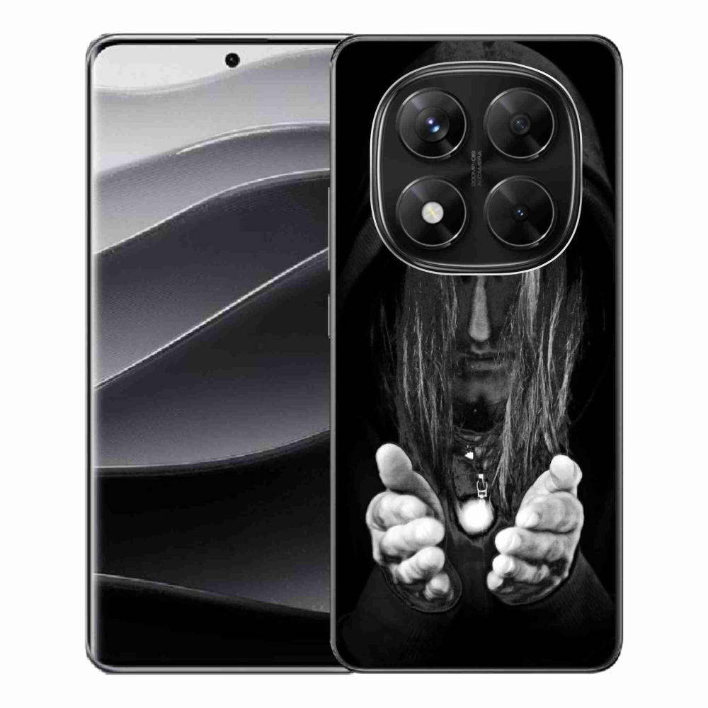 Gelový kryt mmCase na Xiaomi Redmi Note 14 Pro 5G/Poco X7 5G - tajemná osoba