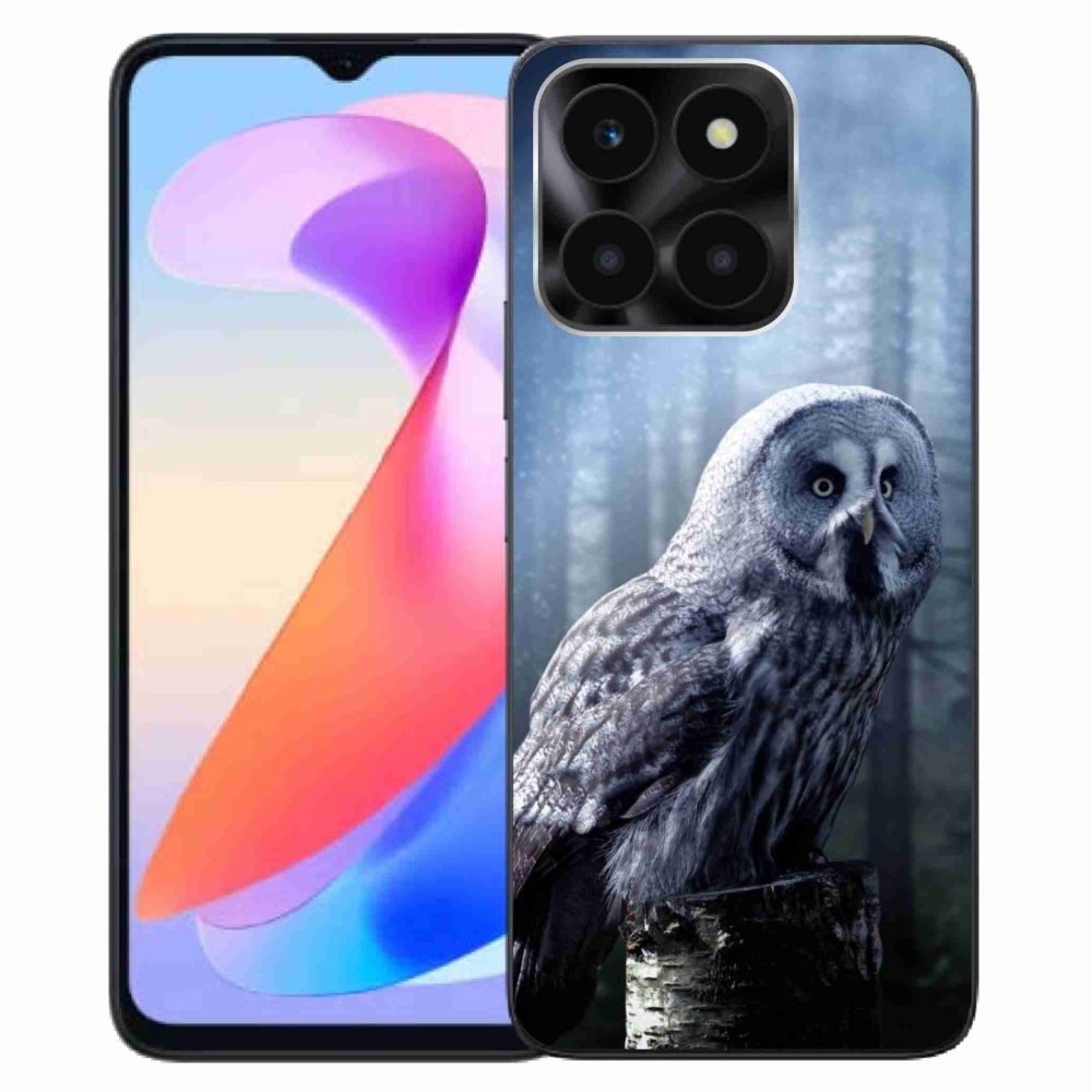 Gelový kryt mmCase na Honor X6a - sova