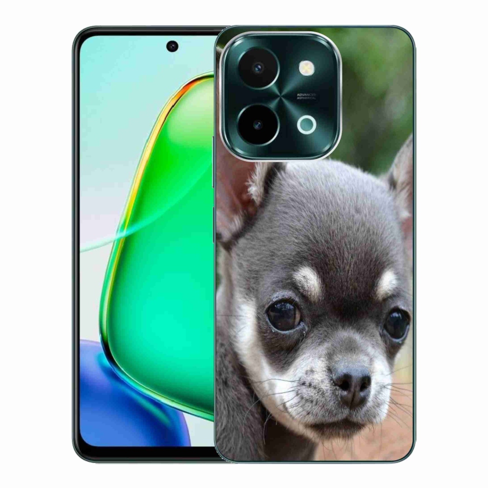 Gelový obal mmCase na Vivo Y28 - čivava