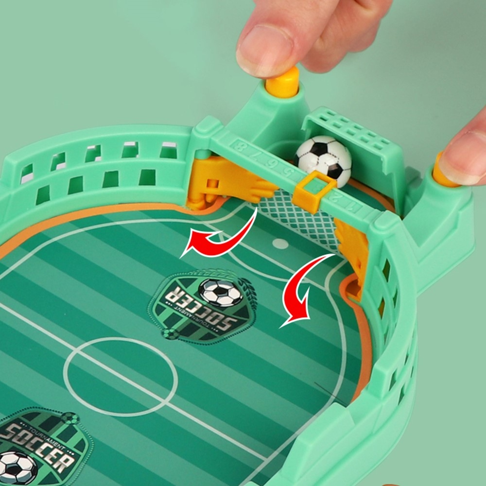 Stolní fotbalové hřiště pro dva hráče – zelené