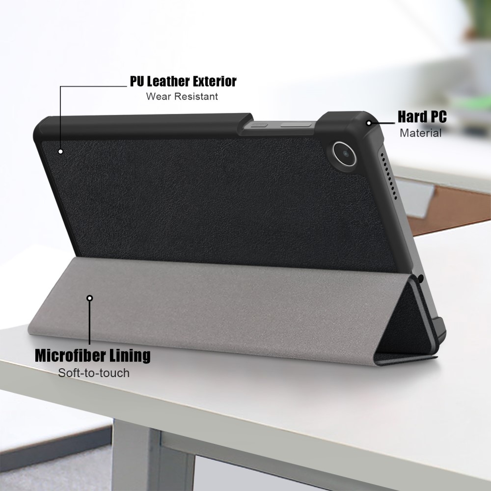 Stand zavírací pouzdro na Lenovo Tab M8 4. Gen (2024) - černé