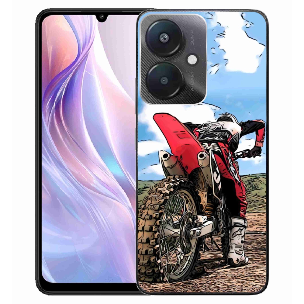 Gelový kryt mmCase na Xiaomi Redmi 13C 5G - moto