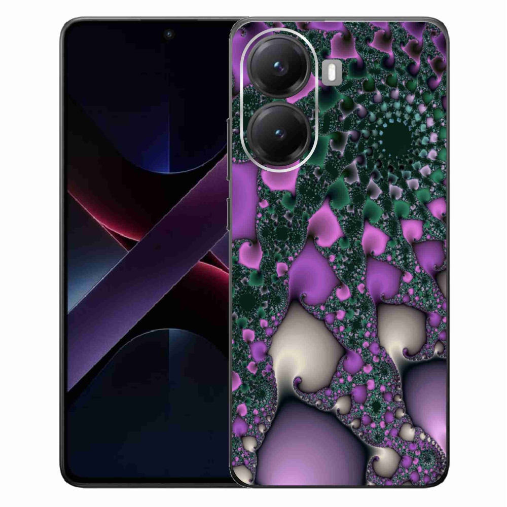 Gelový kryt mmCase na Xiaomi Poco X7 Pro 5G - abstrakt 7