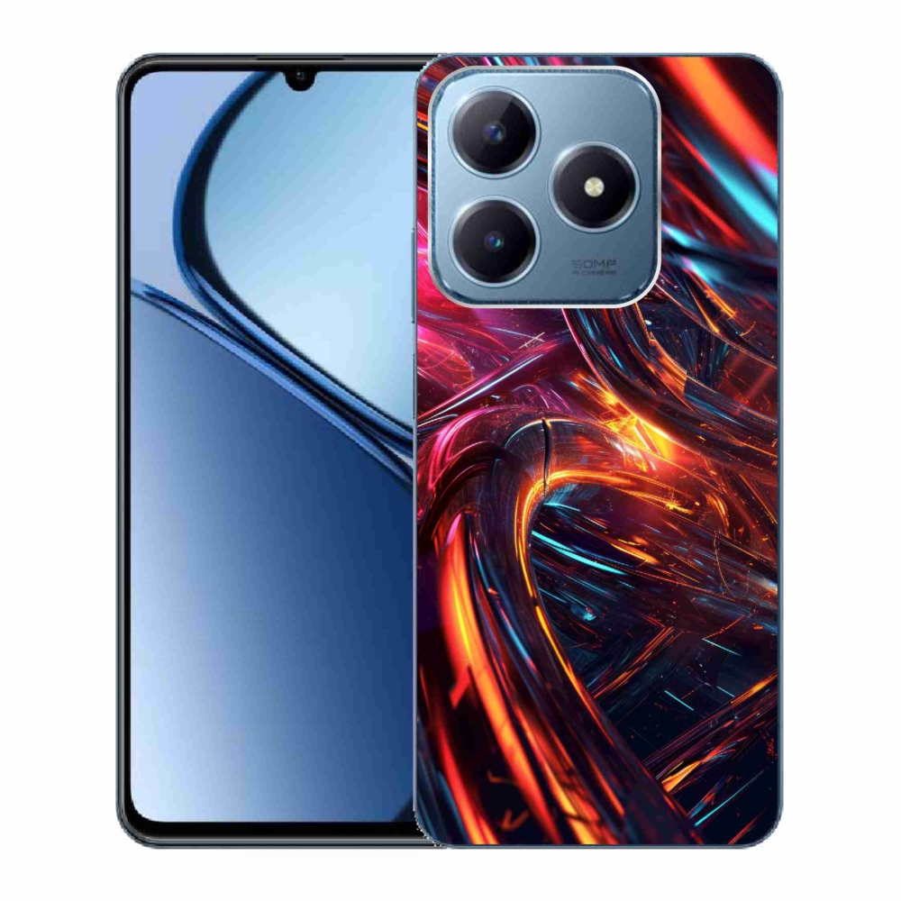 Gelový kryt mmCase na Realme C63 - abstraktní motiv 10