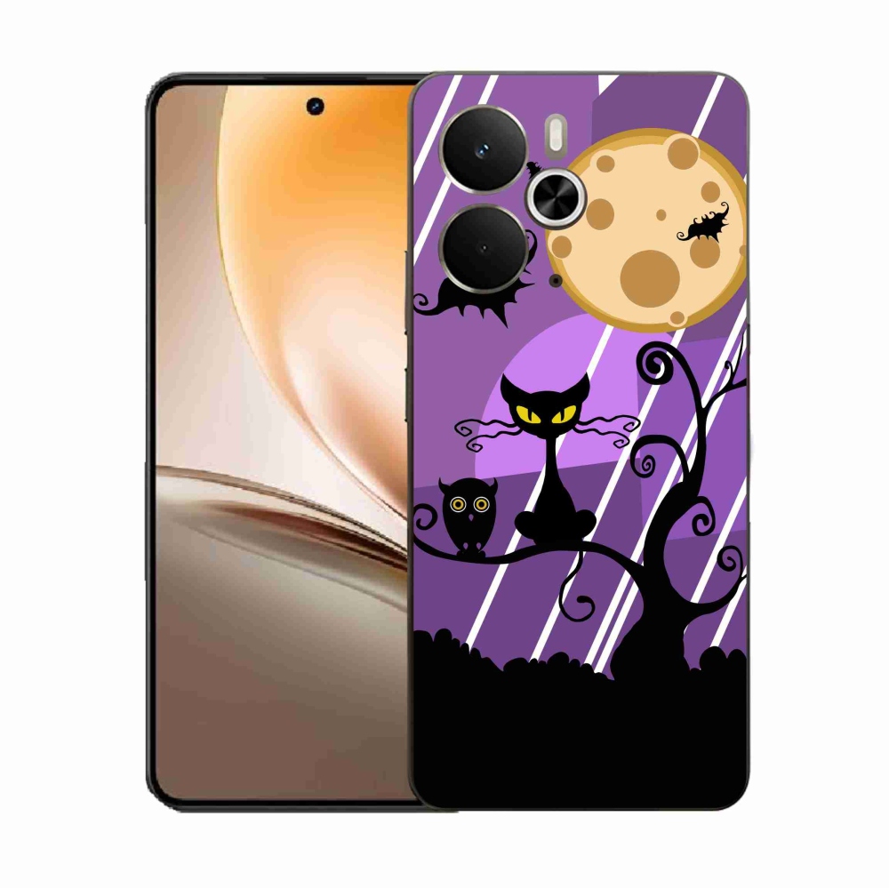 Gelový kryt mmCase na Realme 14 5G - halloween