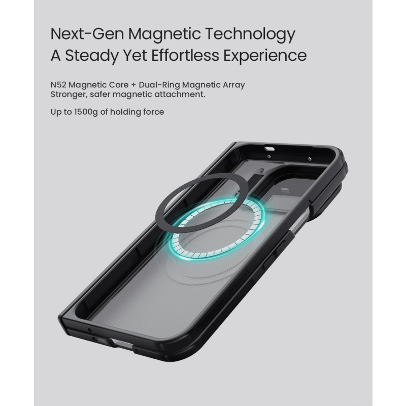 Nillkin Super Frosted Prop Magnetic Zadní Kryt pro Google Pixel 11 Pro Fold Black