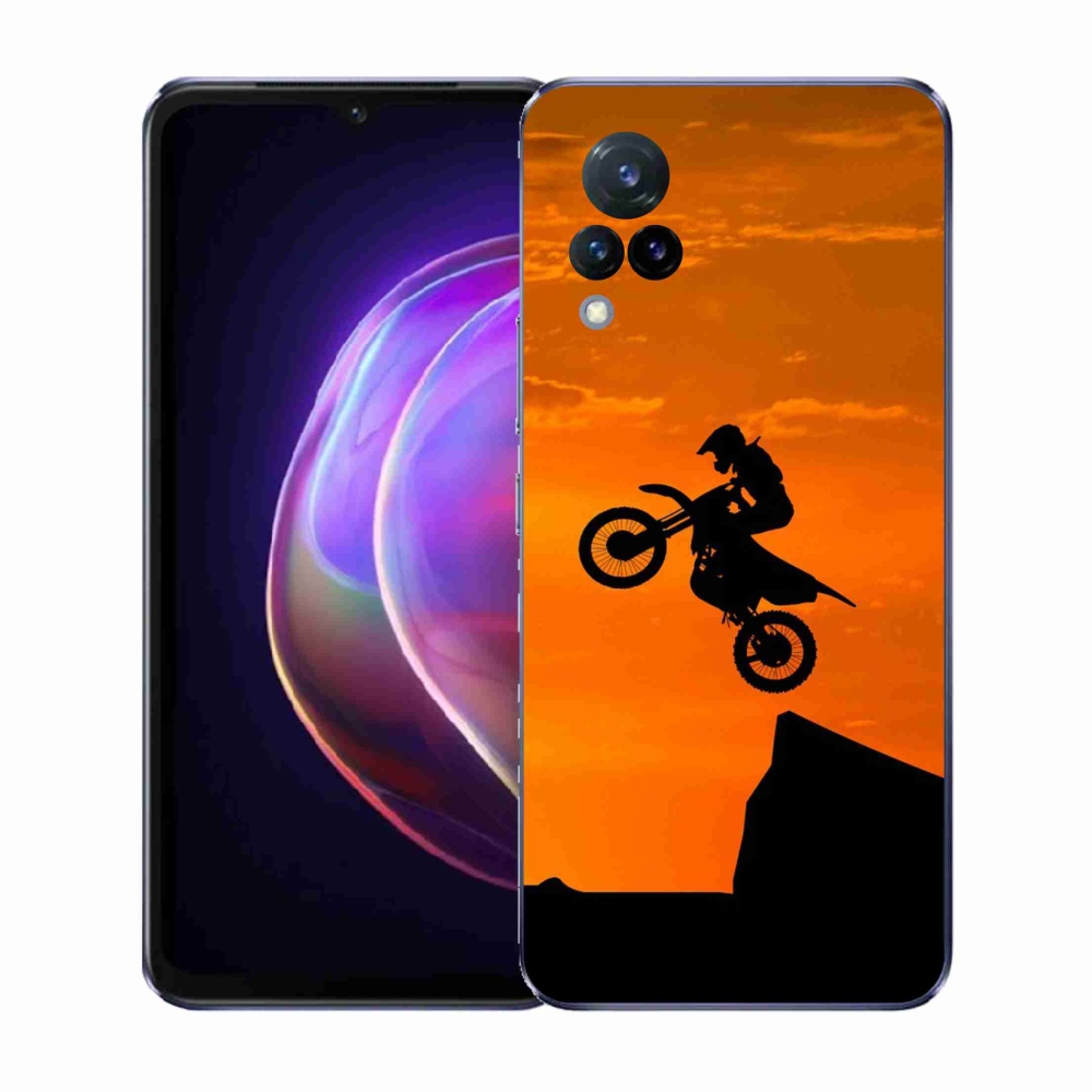 Gelový kryt mmCase na Vivo V21 4G/5G - motocross
