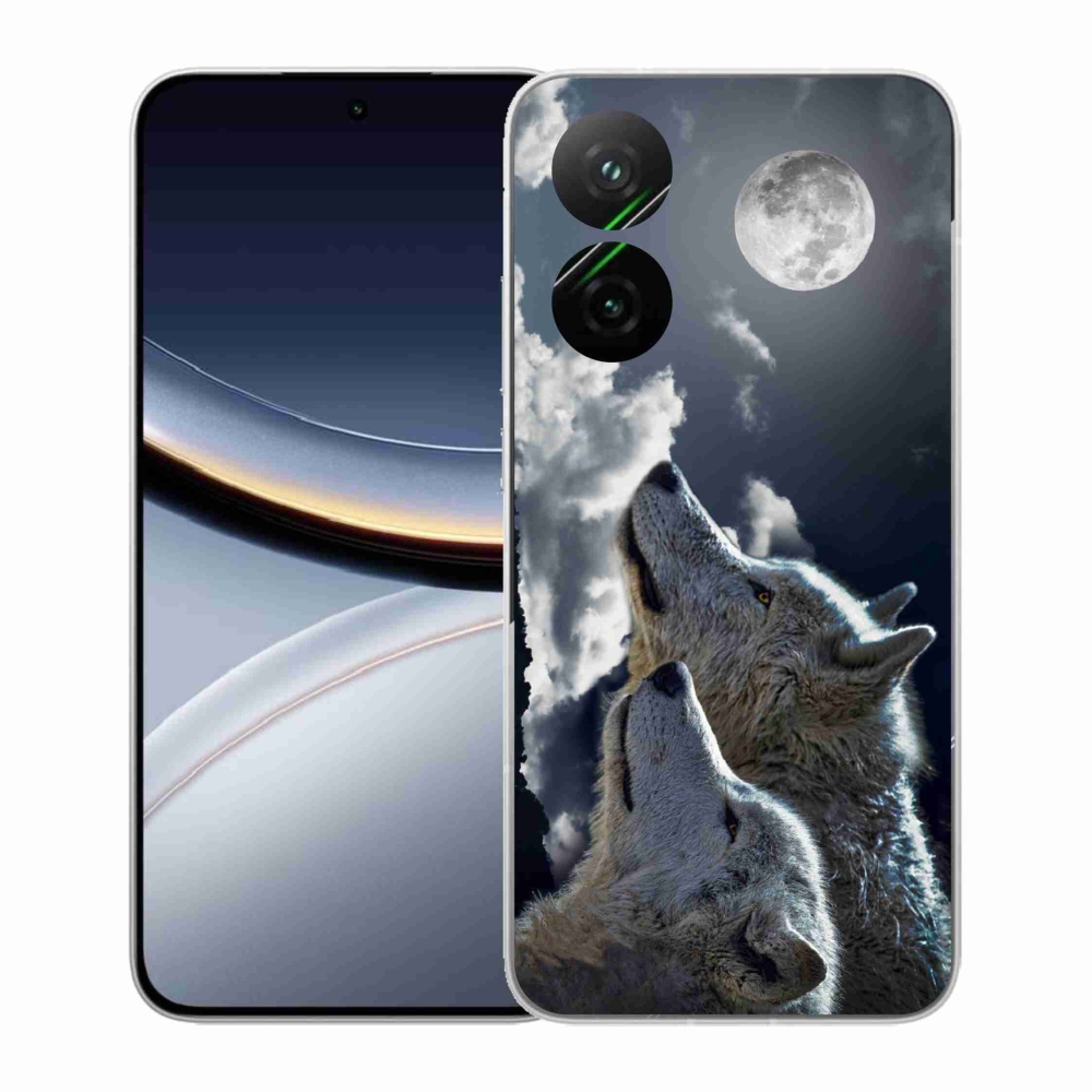 Gelový kryt mmCase na Xiaomi Poco F7 5G - vlci