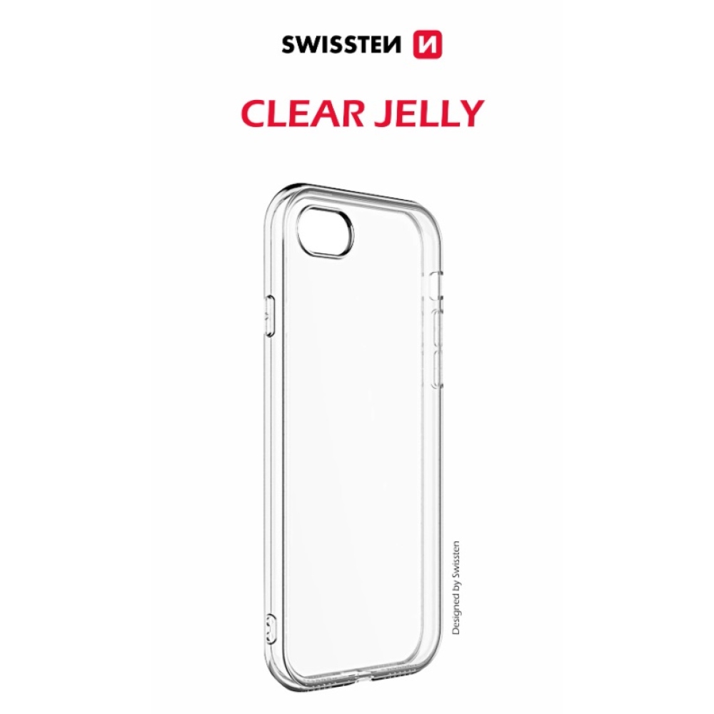 Swissten průhledný gelový obal na iPhone 5/5s/SE - průhledný	