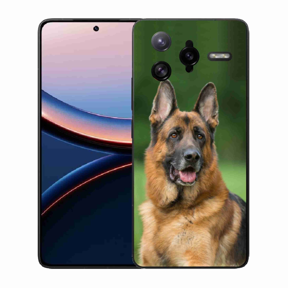 Gelový kryt mmCase na Xiaomi Poco F7 Ultra - německý ovčák