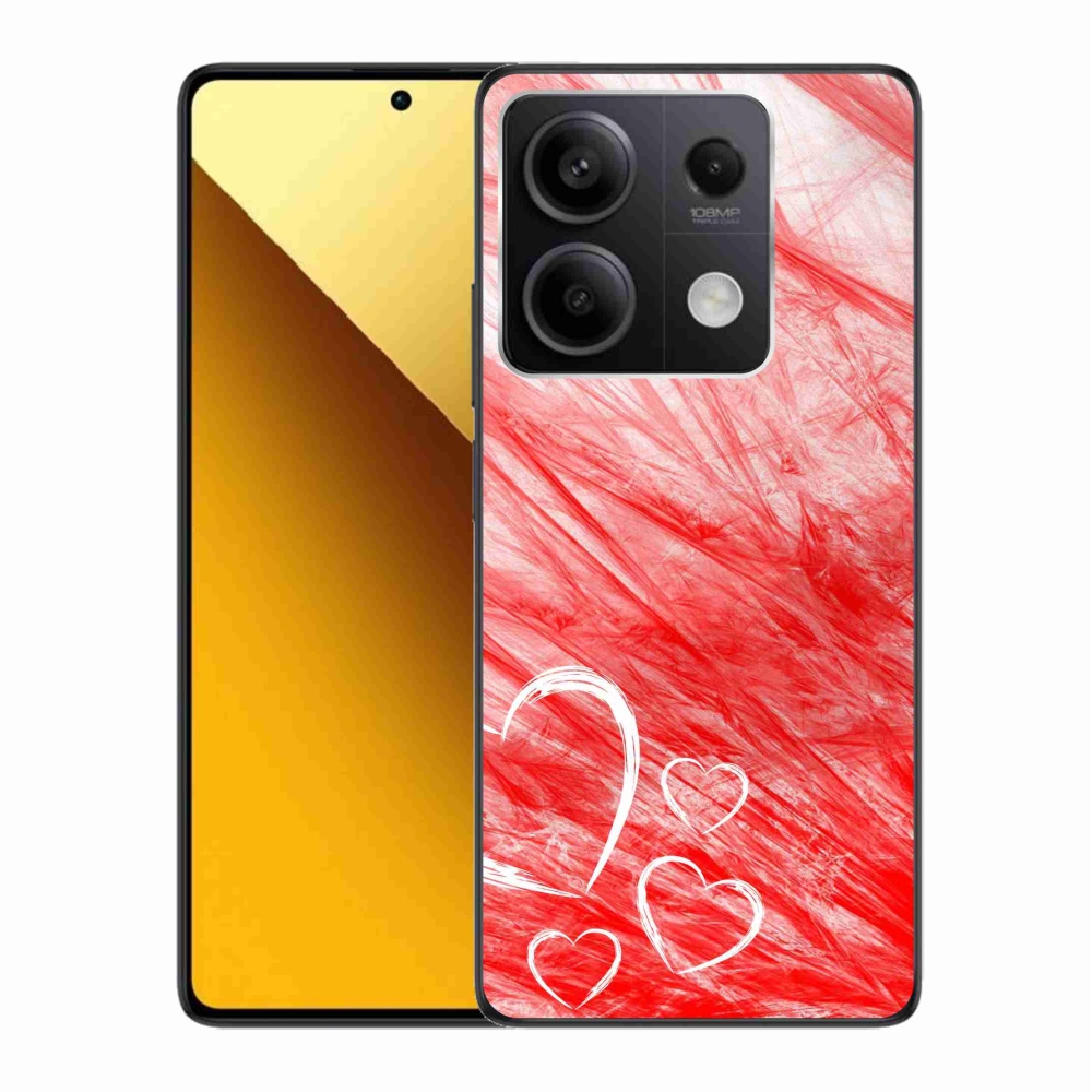 Gelový kryt mmCase na Xiaomi Redmi Note 13 5G - heart