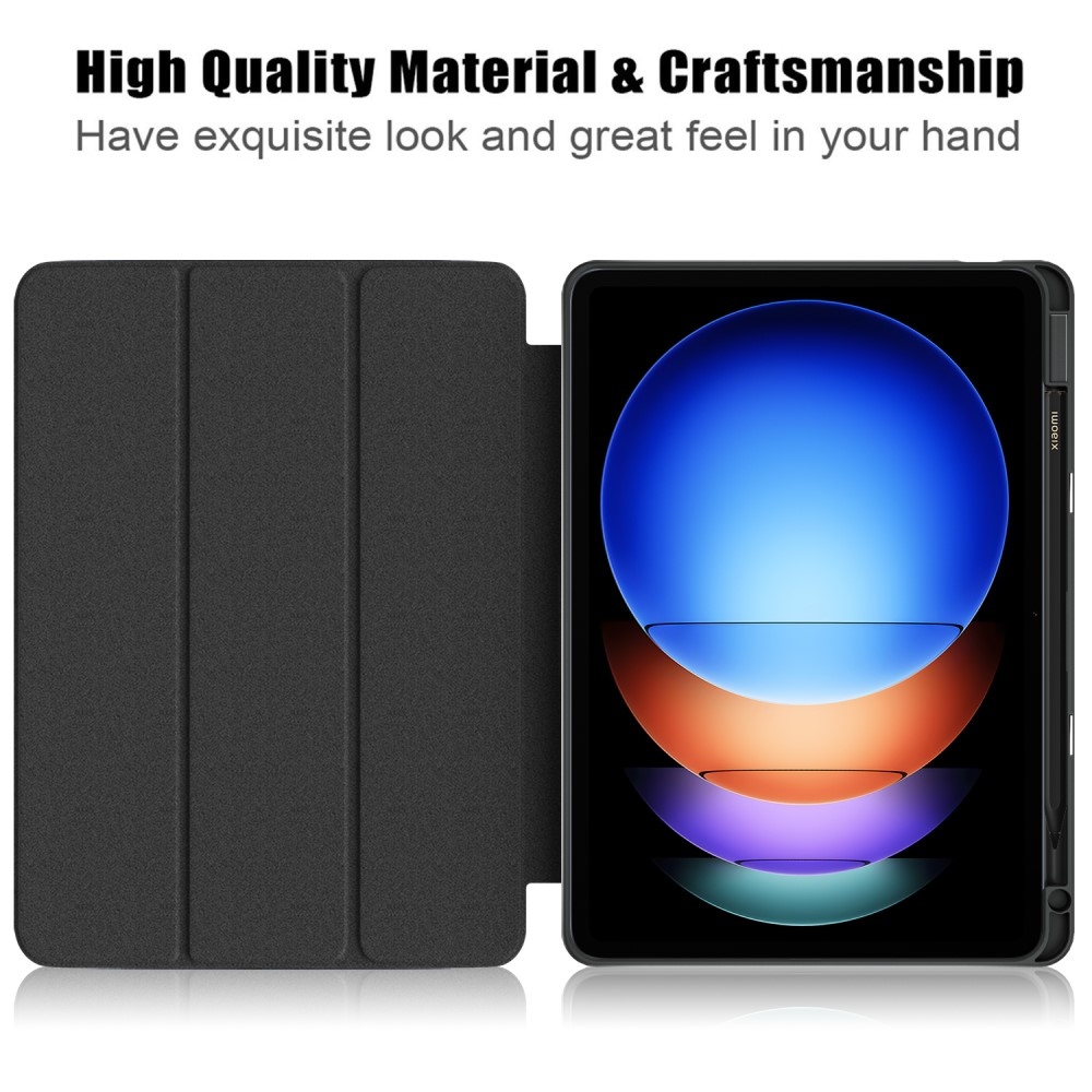 Case chytré zavírací pouzdro na tablet Xiaomi Pad 6S Pro - černé