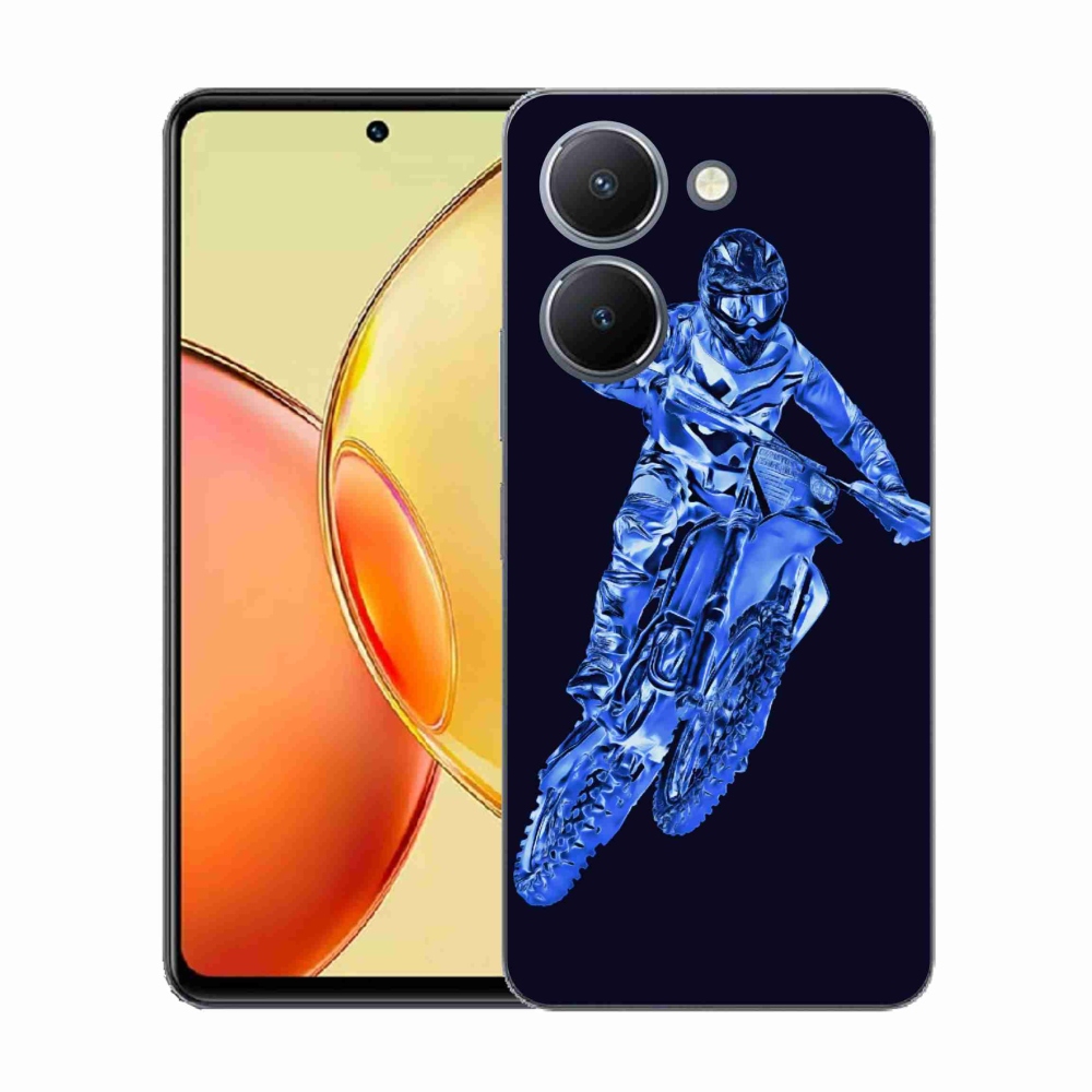 Gelový kryt mmCase na Vivo Y36 - motocross 1