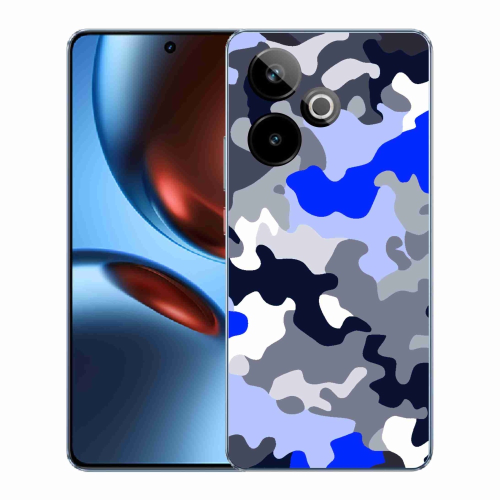 Gelový kryt mmCase na Realme GT 7 5G/GT 7T 5G - maskáčový vzor 8