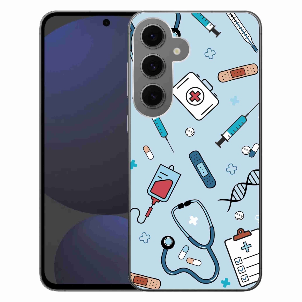 Gelový kryt mmCase na Samsung Galaxy S24 FE - zdravotnictví 1