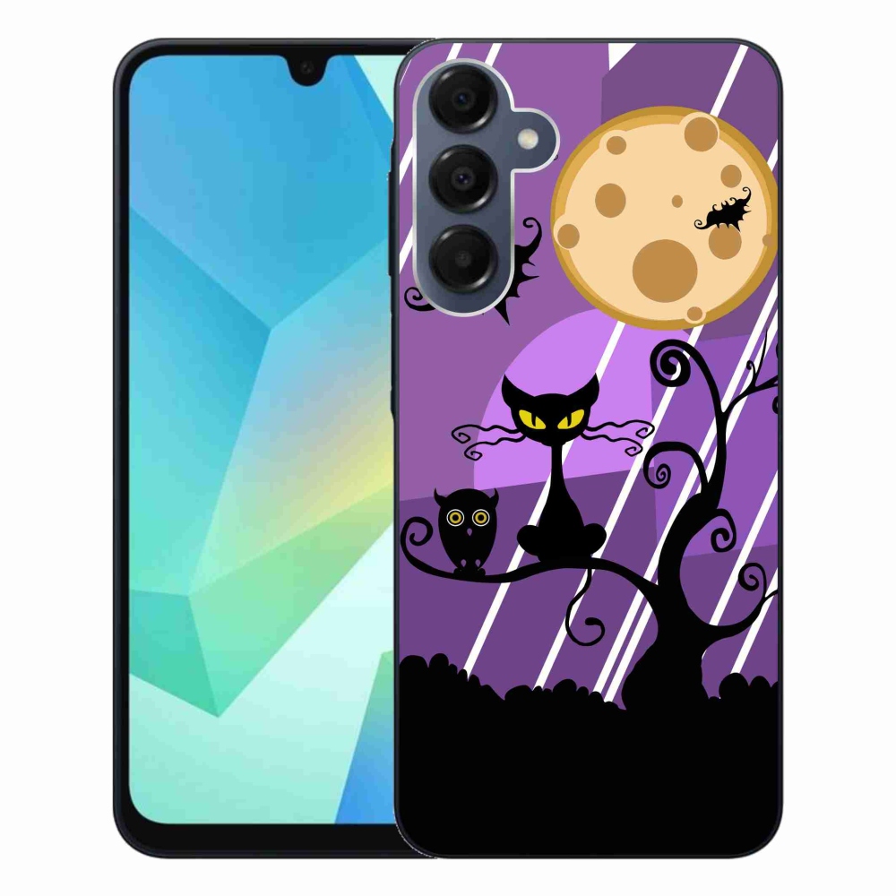 Gelový kryt mmCase na Samsung Galaxy A16 4G/5G - halloween