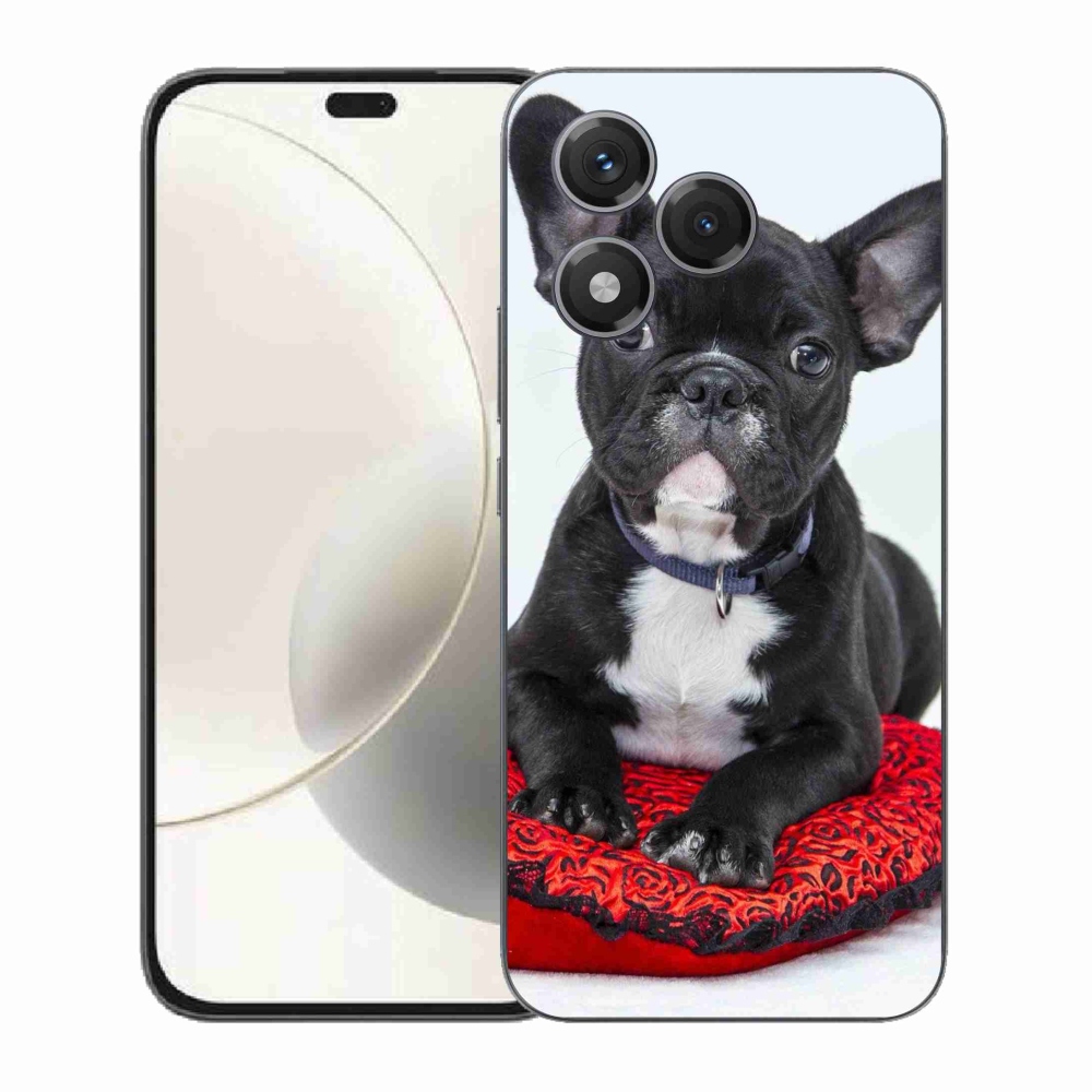 Gelový kryt mmCase na Honor 400 Lite - buldok