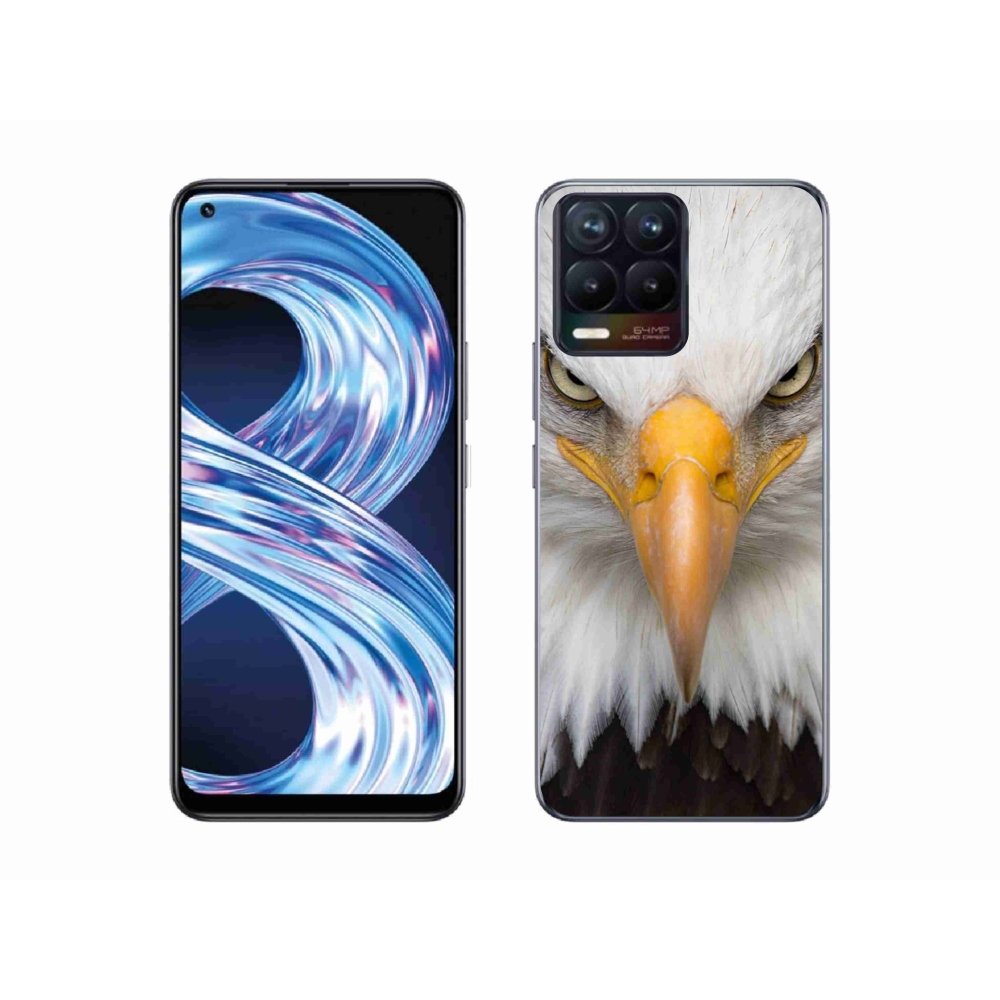 Gelový kryt mmCase na Realme 8 Pro - orel