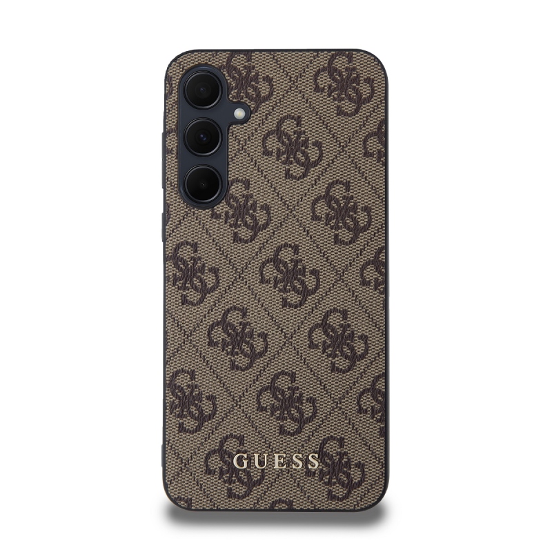 Guess 4G Zadní Kryt pro Samsung Galaxy A35 5G Brown