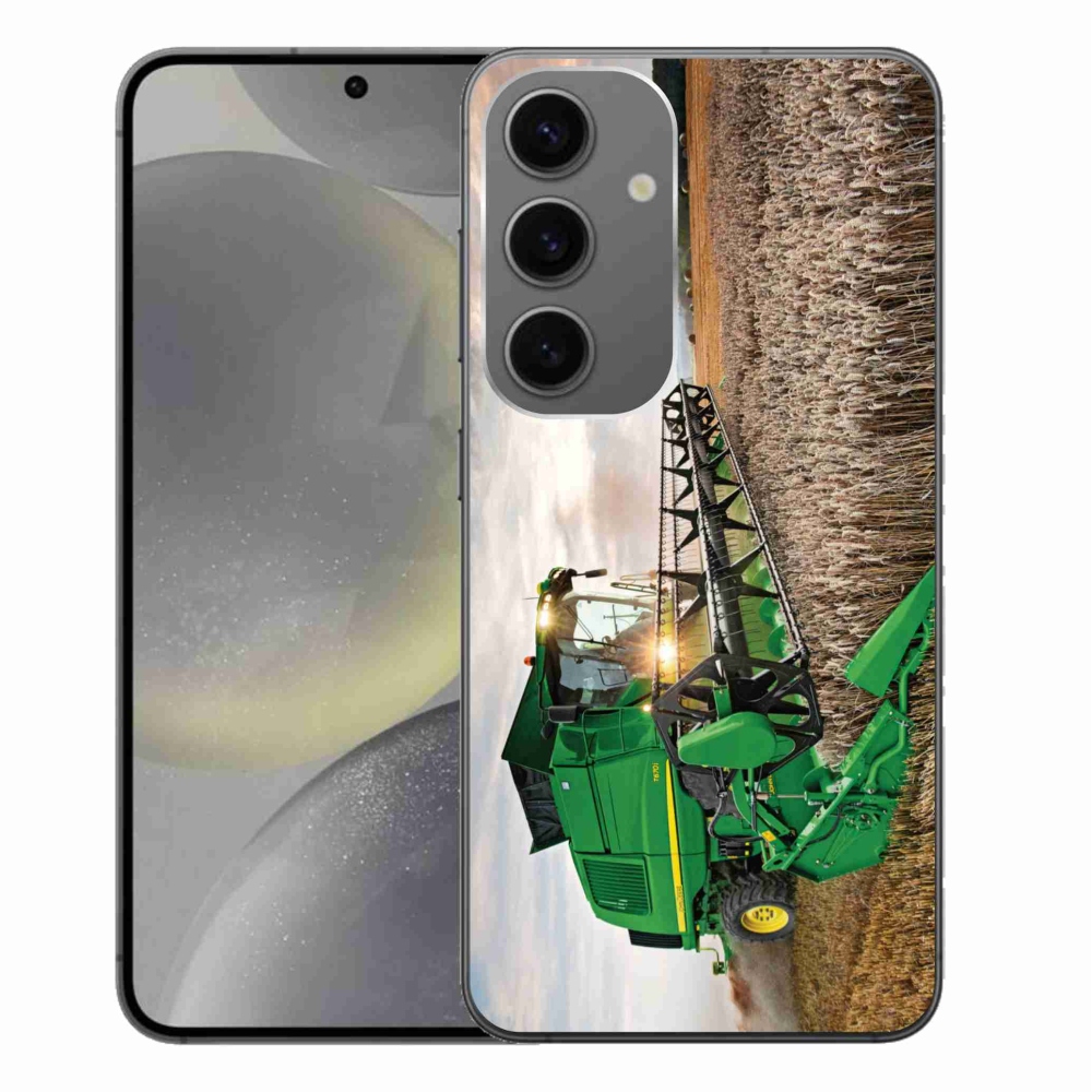 Gelový kryt mmCase na Samsung Galaxy S24+ - kombajn