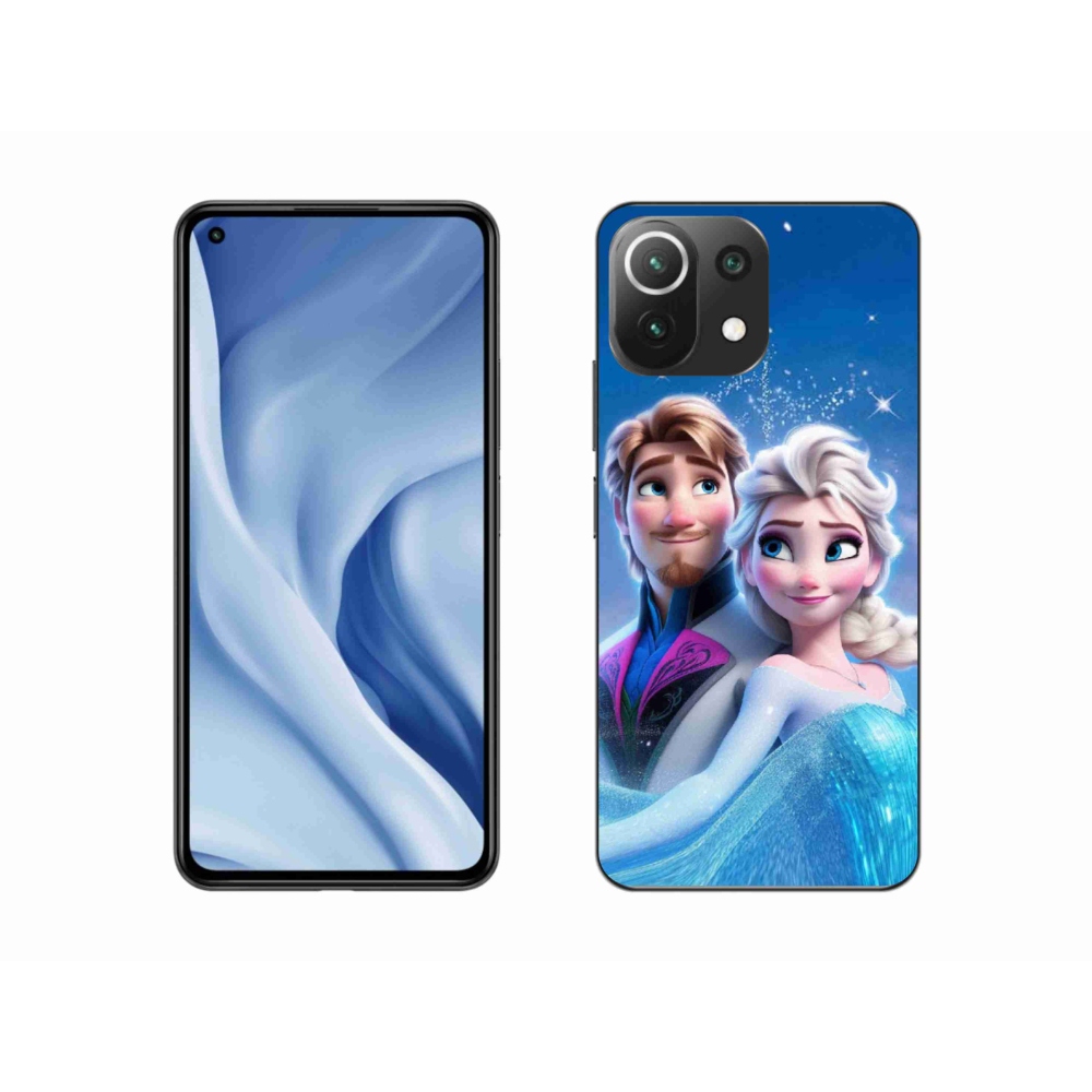 Gelový kryt mmCase na Xiaomi 11 Lite 5G NE - ledové království 1